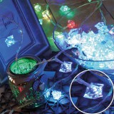 Karácsonyi füzér 100 db gyémánt, multi color, USB csatlakozós, 8 funkciós vezérlővel. Life Light Led 2 év garancia!