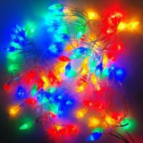 Karácsonyi füzér 100 Led toboz, multi color, USB csatlakozós, 8 funkciós vezérlővel. Life Light Led 2 év garancia!