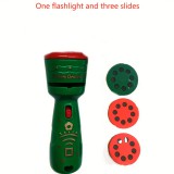 Karácsonyi gyerekek elektronikus projektor zseblámpa 24 mintával