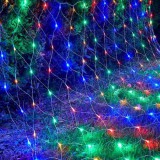 Karácsonyi háló 96db multi color Leddel, toldható, 8 funkciós vezérlővel, IP44, kültérre is! Life Light Led 2 év garancia!