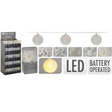 Karácsonyi LED-es fényfüzér 5féle változatban AX5100600