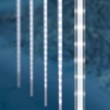 Karácsonyi LED olvadást imitáló csepegő jégcsap hideg fehér &#8211; 50 cm