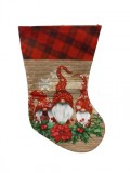 Karácsonyi Mikuláscsizma Manó minta 23 × 35 cm AT24-315061