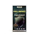 Karc és ütésálló fólia fekete kerettel iPhone 12 Pro Max Yooup Full Impact