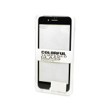 Karc és ütésálló, kékfényszűrős fólia fekete szélekkel iPhone 7 Plus Blue Light Filter Colorful