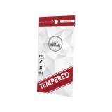 Karc és ütésálló üvegfólia átlátszó szélekkel Samsung Galaxy M33 5G M336B kerettel Magic Glass