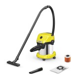 Karcher Kärcher 1.628-138.0 WD 3 Porzsákos Száraz-nedves Porszívó 1000W - Sárga (1.628-138.0)