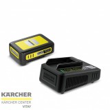 Karcher KÄRCHER Gyorstöltő és 2,5 Ah akkumulátor 18 V-os gépekhez 18/25