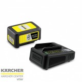 Karcher KÄRCHER Gyorstöltő és 2,5 Ah akkumulátor 36 V-os gépekhez 36/25