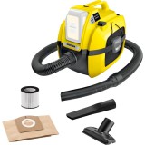 Karcher Kärcher WD 1 Akkumulátoros 7l Sárga Porzsákos Nedves és Száraz porszívó