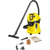 Karcher Kärcher WD 3 1000W 17l Sárga Porzsákos Nedves és Száraz Ipari porszívó
