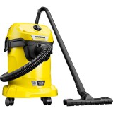 Karcher Kärcher WD 3-18 17 L, 225 W fekete-sárga nedves és száraz akkumulátoros porszívó