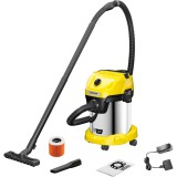 Karcher Kärcher WD 3-18 17 L Hordó alakú vákuum Száraz és nedves 225 W Porzsák