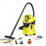 Karcher KÄRCHER WD 3 Akkumulátoros többfunkciós porszívó szett