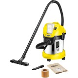 Karcher Kärcher WD 3 Premium Porzsákos 1000W 17l Sárga Nedves és Száraz Ipari porszívó