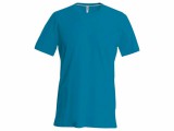 Kariban 356 rövidujjú férfi póló tropical blue színben