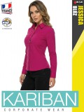 Kariban JESSICA FUCHSIA női hosszúujjú ing blúz - munkaruha