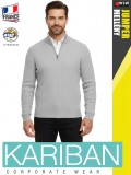 Kariban JUMPER GREY férfi pulóver - munkaruha
