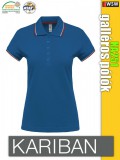 Kariban KA251 női galléros póló - munkaruha