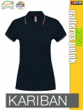 Kariban KA251 női galléros póló - munkaruha