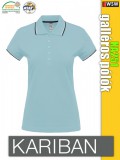 Kariban KA251 női galléros póló - munkaruha