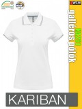 Kariban KA251 női galléros póló - munkaruha