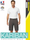 Kariban LIGHTWEIGHT MULTPOCKET LIGHTCHARCOAL férfi oldalzsebes rövidnadrág - munkaruha