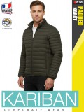 Kariban LIGHTWEIGHT PADDED DARKKHAKI férfi bélelt kabát - munkaruha