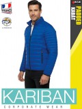 Kariban LIGHTWEIGHT PADDED LIGHTROYAL férfi bélelt kabát - munkaruha