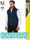 Kariban MESSENGER NAVY férfi technikai bélelt mellény - munkaruha
