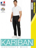 Kariban MULTIPOCKET BLACK férfi oldalzsebes deréknadrág - munkaruha