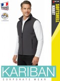 Kariban SOFTSHELL TITANIUM férfi technikai softshell mellény - munkaruha