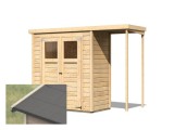 Karibu fából készült kerti ház DEVIN (23486) natur