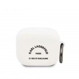 Karl Lagerfeld Apple Airpods 3 tok fehér (KLACA3SILRSGWH) (124786) - Fülhallgató tok