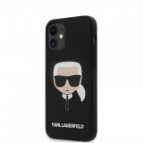 Karl Lagerfeld Apple iPhone 12 Mini tok fekete (KLHCP12SSLKHBK) (KLHCP12SSLKHBK)