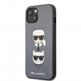 Karl Lagerfeld Apple Iphone 13 Karl et Choupette ezüst tok (KLHCP13MGCFD) (kaKLHCP13MGCFD) - Telefontok