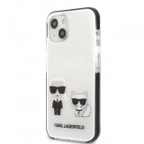 Karl Lagerfeld Apple iPhone 13 Karl et Choupette tok fehér  (KLHCP13MTPEKCW) (KLHCP13MTPEKCW) - Telefontok