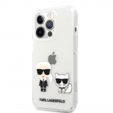 Karl Lagerfeld Apple Iphone 13 Pro Max Karl et Choupette átlátszó tok (KLHCP13XCKTR) (KLHCP13XCKTR) - Telefontok