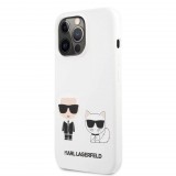 Karl Lagerfeld Apple Iphone 13 Pro Max Karl et Choupette fehér tok (KLHCP13XSSKCW) (KLHCP13XSSKCW) - Telefontok