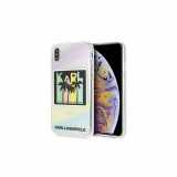 Karl Lagerfeld Apple Iphone X/XS tok mintás (KLHCI65IRKD) (KLHCI65IRKD) - Telefontok