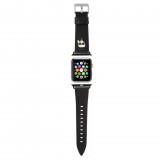Karl Lagerfeld Apple Watch 38/40mm óraszíj fekete (KLAWMOKHK) (KLAWMOKHK) - Szíj