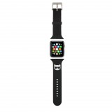 Karl Lagerfeld Apple Watch 38/40mm óraszíj fekete (KLAWMSLCK) (KLAWMSLCK) - Szíj