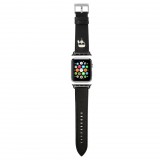 Karl Lagerfeld Apple Watch 42/44mm óraszíj fekete (KLAWLOKHK) (KLAWLOKHK) - Szíj
