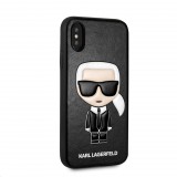Karl Lagerfeld Ikonik Apple Iphone X/XS tok fekete (KLHCPXIKPUBK) (KLHCPXIKPUBK) - Telefontok