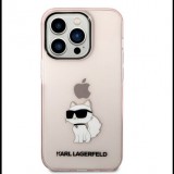 Karl Lagerfeld IML Choupette NFT Apple iPhone 14 Pro  hátlap tok rózsaszín (KLHCP14LHNCHTCP) (KLHCP14LHNCHTCP) - Telefontok