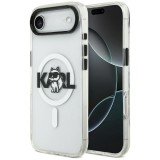 Karl Lagerfeld IML IML Choupette Choupette Sketch Logo MagSafe tok az iPhone Airhez Tiszta