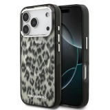 Karl Lagerfeld IML Leopard MagSafe tok iPhone 17 Pro készülékhez barna