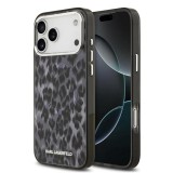 Karl Lagerfeld IML Leopard MagSafe tok iPhone 17 Pro Max készülékhez szürke
