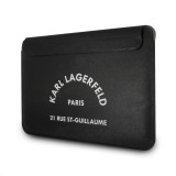 KARL LAGERFELD KLCS16RSGSFBK 16&#039;&#039; Notebook/Tablet Táska - Fekete