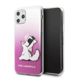 Karl Lagerfeld KLHCN65CFNRCPI iPhone 11 Pro Max rózsaszín Choupette Fun keménytok